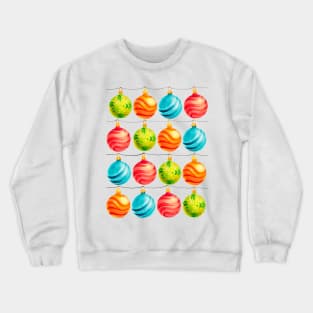 Season’s Greetings with lots of Christmas decorations Crewneck Sweatshirt